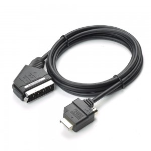 PlayStation 2 / 3 PS2 PS3 RGB SCART PACKAPUNCH Cable + Composite Sync CSYNC cable & Guncon port